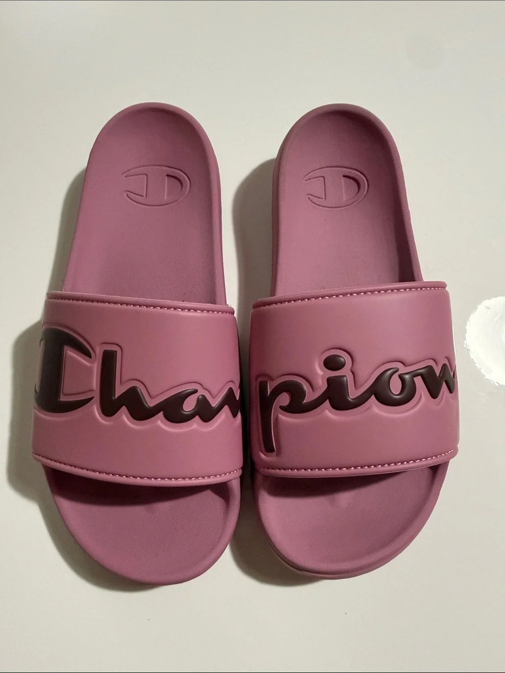 Champion women Pink Slide Sandals Sz 8